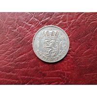 1 гульден Нидерланды 1956 г.