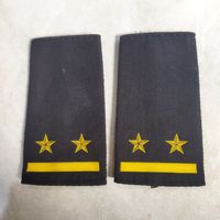 Погоны - муфты лейтенанта милиции на специальное обмундирование образца 2006 года.