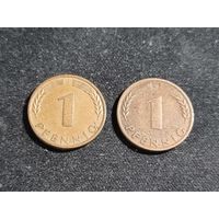 ФРГ 1 пфенниг 1950 J G