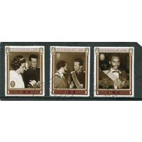 Бурунди. Визит бельгийской королевы Фабиолы и короля Бодуэна