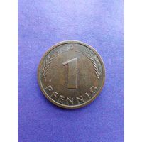 Германия ФРГ 1 пфенниг 1985 G