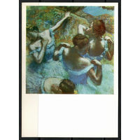 Открытка. Эдгар Дега. "Голубые танцовщицы"(Ж)