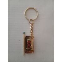 Брелок - "Чемпионат Мира по Хоккею 2014 года в Минске" - Металл