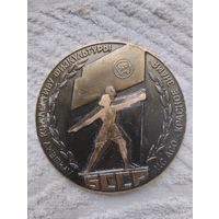 Медаль Настольная Коллективу физкультуры БССР.