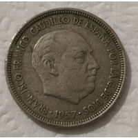Испания 5 песет, 1957 (14-4-24)