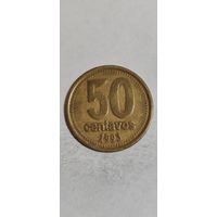 Аргентина 50 сентавос 1993