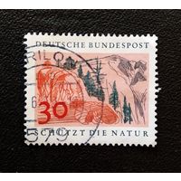 Марка Германия 1969 год Защитить природу