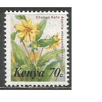 Кения. Цветы. Дихлострохис сизый. 1983г. Mi#245.