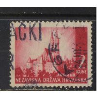 Хорватия НРХ 1941 Собор Вознесения Девы Марии и святых Стефана и Владислава Загреб Стандарт #52