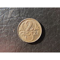 Польша.2 гроша.1928. С 20 копеек. Распродажа коллекции. Смотрите другие лоты.