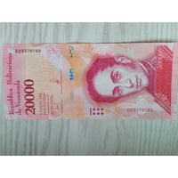 Венесуэла 20000 UNC c рубля
