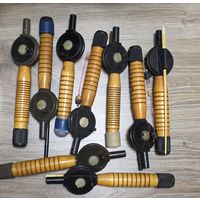 Удочка для зимней рыбалки СССР с деревянной ручкой любая на выбор поштучно