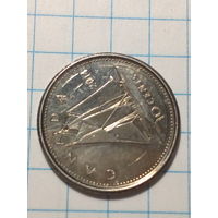 10 центов  Канада 2014  год.