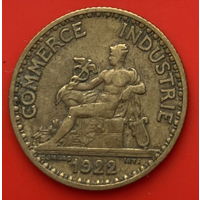 44-01 Франция 1 франк 1922 г.