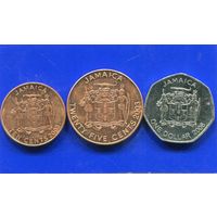 Ямайка 3 монеты ( 10 + 25 + 100 ) центов