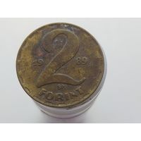2 форинта Венгрия 1989 год лот 44
