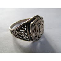 ПЕРСТЕНЬ СПАСИ И СОХРАНИ КЛЕЙМО 925.