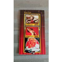 Серия блоков ДЕВУШКИ ИСКУССТВО КАРТИНЫ НЮ MNH