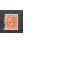Самоа-1916,(Мих.44)  * , Британские колонии, Стандарт,Надп., Король