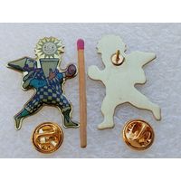 Знак. Бояццо - историческая фигурка игрового автомата. тяжёлый, цанга. цена за 1 шт