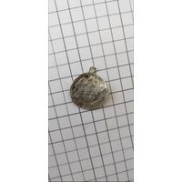 Медальон монета 5 копеек 1890г.