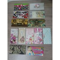 Открытка, конверт для денег. Лотом.