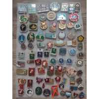 Значки на выбор, распродажа коллекции.
