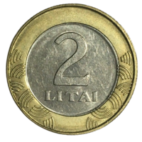 Литва 2 лита, 2008