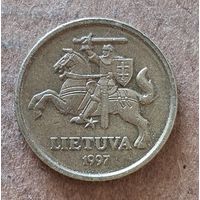 Литва 2-я республика 10 центов 1997 г., KM# 106