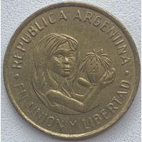 Аргентина 50 сентаво 1996 г. 50 лет ЮНИСЕФ