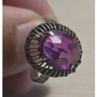 Антикварное советское русское кольцо из чистого серебра 875 женское