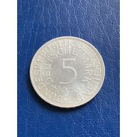 ФРГ 5 марок 1973 J