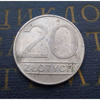 20 злотых 1987 Польша #04