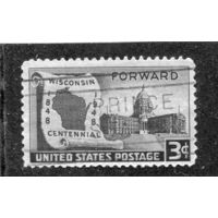 США. 100 летие штата Висконсин