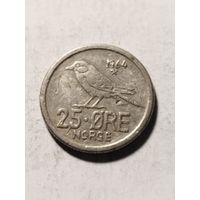 Норвегия 25 оре 1964
