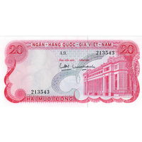 Вьетнам, 20 донг, 1969 г., UNC