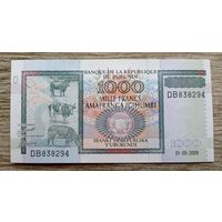 Werty71 Бурунди 1000 франков 2009 UNC банкнота