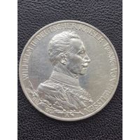3 марки 1913. Пруссия. 25 лет правления