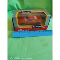 Коллекционная масштабная модель автомобиля 1/43 Ферари 348 Бураго сделано в Италии стопроцентный оригинал старт с 1 рубля без мпц трёхдневный аукцион