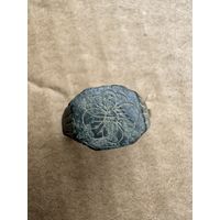 Кольцо старинное с изображением Цветка