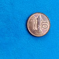 10 эйре(1981г.) Исландия.UNC.Расспродажа!