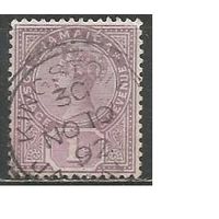Ямайка. Королева Виктория. 1889г. Mi#23.