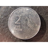 Индия. 2 рупии. 2008. С 20 копеек. Распродажа коллекции. Смотрите другие лоты.
