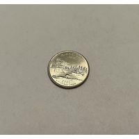 1/4 долллара 2005 Квотер штата Миннесота двор P с рубля