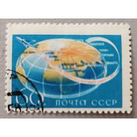 Полеты первого в мире пассажирского реактивного самолёта ТУ-104.СССР, 1958
