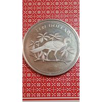 Белиз 10 долларов 1974 райская птица