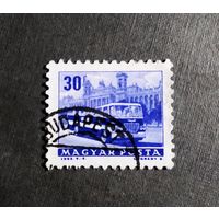 Марка Венгрия 1963 год Транспорт