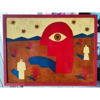 Оазис. Художник Сергей Ашуха. Картина 60 х 80 см. Холст, масло. В раме