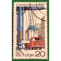 ГДР 1978. Контейнерные перевозки