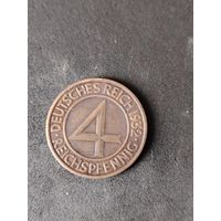 4 пфеннига 1932 г германия
